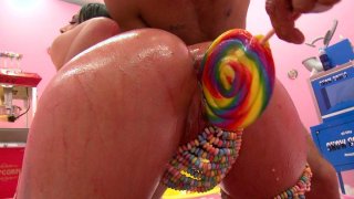 First time real Japanese amateur interviewed before being escorted into a life real raw sex shoot featuring the incredibly hairy JAV star Tsubaki Katou with an actor balls deep in her