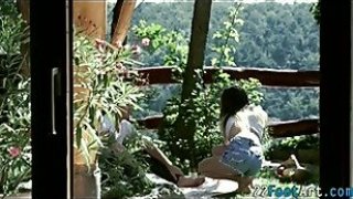 Trong nhà kho, tôi đã quan hệ với một cô gái mặc đồ lót gợi cảm