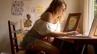 Cậu sinh viên yêu thầm chị chủ nhà vú khủng