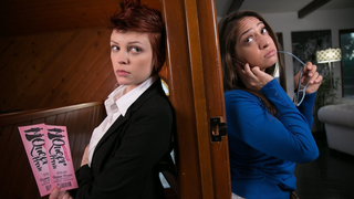 MOPT-025 Cô gái chân dài trêu chọc M-man trong quần tất, quần jean và bốt cao đến đầu gối