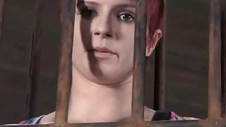 Đánh golf cùng em gái váy hồng mông cong