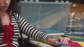 Creampie với bạn tôi mặc đồ lót nóng bỏng / CandyLuxxx